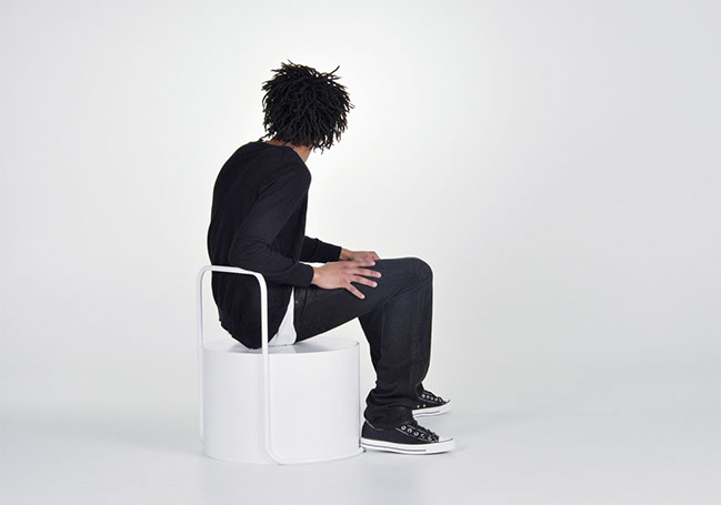 Keisuke Kawase, LEVER chair, design, Sweden, Konstfack