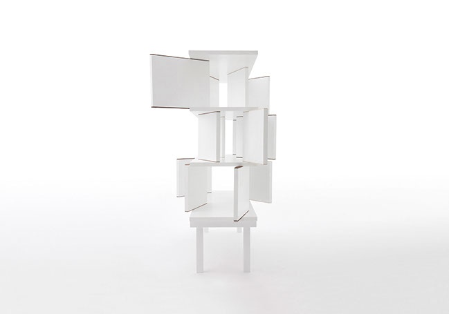 Keisuke Kawase, STANZA cabinet, design, Stockholm, Sweden, Konstfack, Milan Salone, Spazio Rossana Orlandi